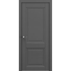 Купить Межкомнатная дверь ПЭТ Элеганс-10 графит глухая