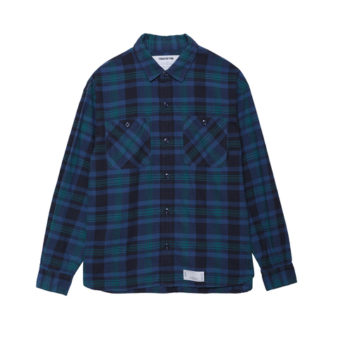SAVAGE TARTAN CHECK SHIRT LS