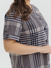 4630 Туника на пуговицах