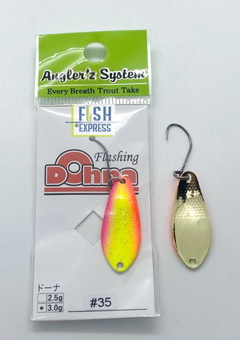 ТОП 1 Блесна Anglers System Dohna 3g цвет #35