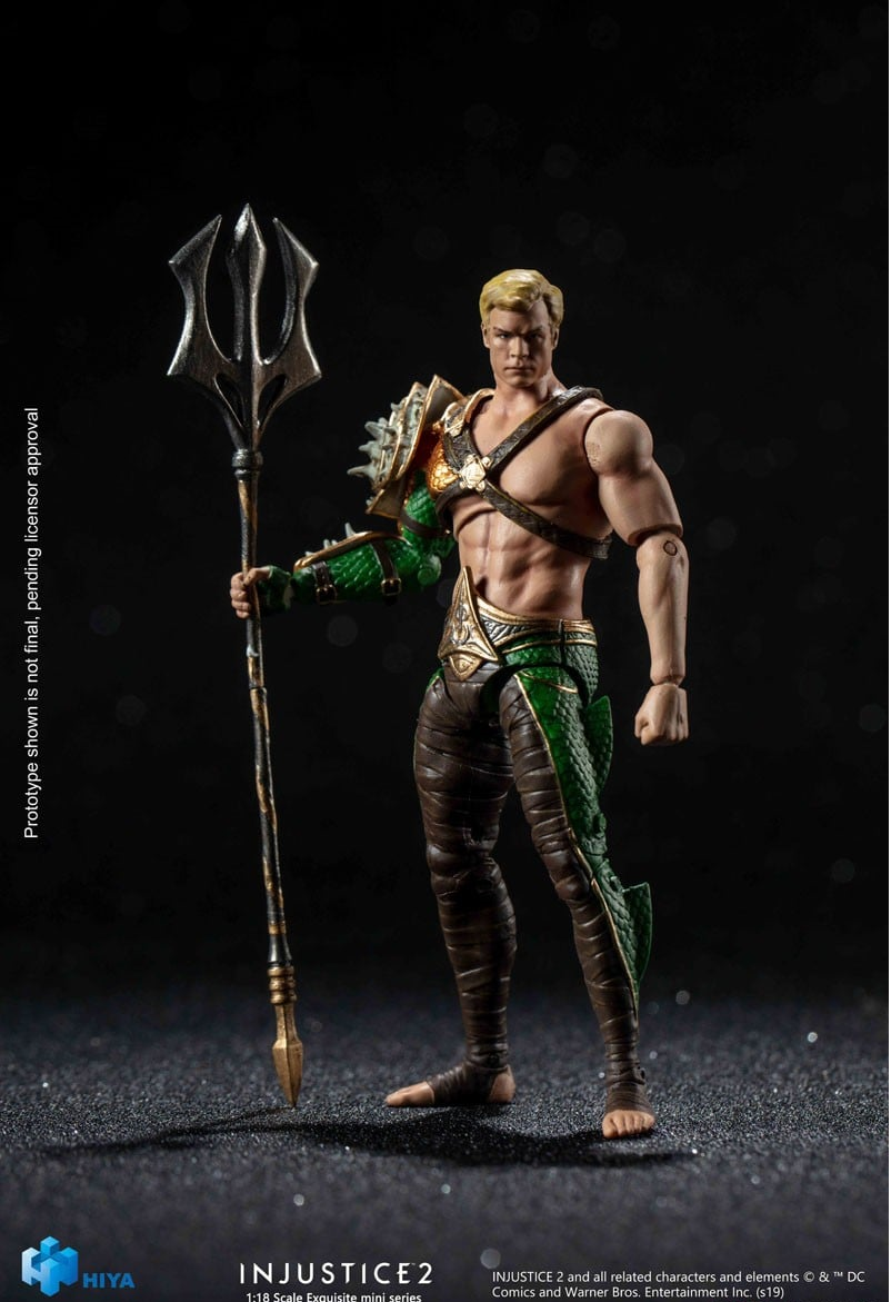 Фигурка Аквамен из игры Несправедливость 1/18