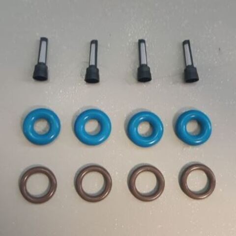 КОЛЬЦО ФОРСУНКИ ИНЖЕКТОРА CRUZE D3 (РЕМКОМПЛЕКТ 8 КОЛЕЦ + 4 ФИЛЬТРА)