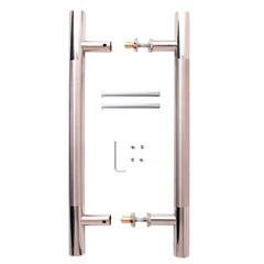 Ручка скоба офисная AVERS HC-0920-25/300-inox-NIS/NI мат никель/блест покр