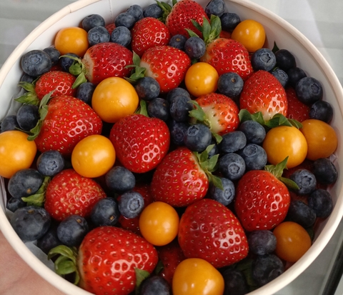 Ягодная коробка 