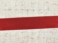 Лента атласная, ш. 1,2 см, т.красный