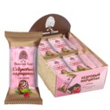 Конфеты Марципан кедровый с малиной батончик Сибирский Кедр 40 г