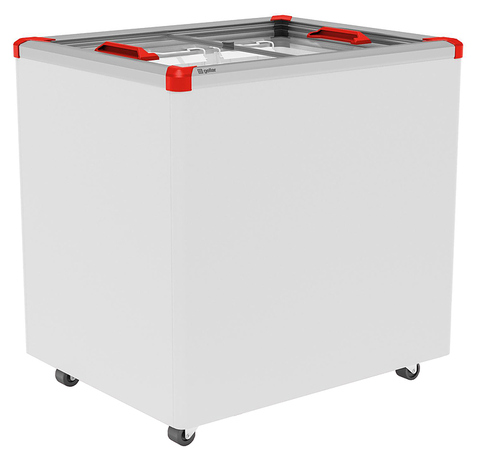 Ларь морозильный Frostor GELLAR FG 250 C V25 (алюминий) красный (R290)