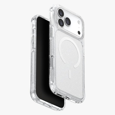 Чехол Uniq Lifepro Xtreme Case для iPhone 17 Pro Max, Прозрачный с блестками | Clear Glitter