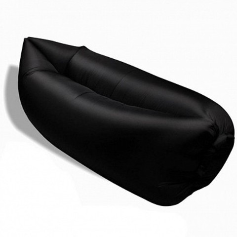 Надувной диван Lamzac Ламзак (220х70)  чёрный