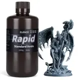 Фотополимерная смола Elegoo Rapid Standard Resin, серая (Grey), 1 л, 50.103.0129