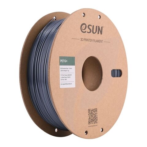 Пластик для 3D-печати eSUN PETG+, 1.75 мм, 1 кг, серый (Grey), PETG+175H1P1