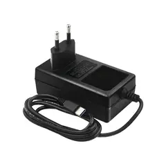 Блок питания Gembird NPA-DC5  для Raspberry Pi 4B, Pi 5, Черный, 5.1V, 5A, 25,5Вт, Кабель 1.5 m, USB Type-C output jack