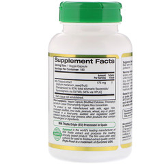 California Gold Nutrition, Экстракт расторопши, 80% силимарина, EuroHerbs, 180 вегетарианских капсул
