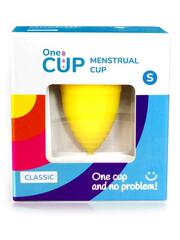 Желтая менструальная чаша OneCUP Classic - размер S - 