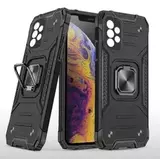 Противоударный чехол Strong Armour Case с кольцом для Samsung Galaxy A53 (Черный)