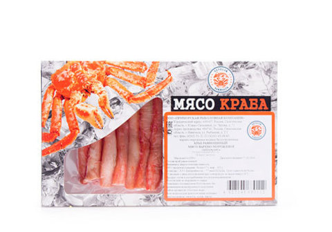 Мясо краба ассорти "Nevelsk Sakhalin", 250г