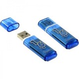 Флешка 16 GB USB 2.0 SmartBuy Glossy (Синий)