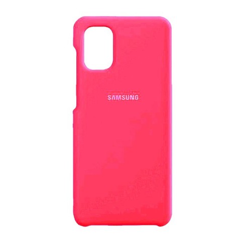 Силиконовый чехол Silicone Cover для Samsung Galaxy M51 (Розовый)