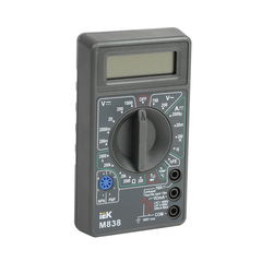 Мультиметр цифровой IEK Universal M838, с ЖК-дисплеем
