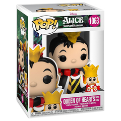 Фигурка Funko POP! Disney Alice in Wonderland 70th Queen Of Hearts With King (1063)