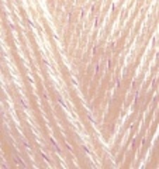 ALIZE "Angora Gold Simli", 10% мохер, 10% шерсть, 5% металлик - 75% Акрил, 100 гр, 550 м, 404 шампань