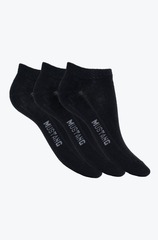 Носки ( 3 пары) MUSTANG Women Organic Cotton Sneaker 3p