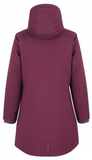 Утепленная парка Noname Wass Padded Parka Dark Rasberry женская