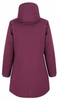 Утепленная парка Noname Wass Padded Parka Dark Rasberry женская