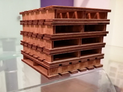 Подставка под горячее Паллета,набор 5 шт.