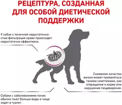 Royal Canin Renal Корм сухой диетический для взрослых собак для поддержания функции почек, 14 кг