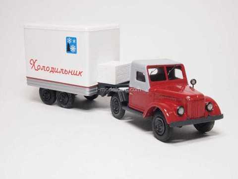 UAZ-456 + LuMZ-NAMI refrigerator Vector-models 1:43