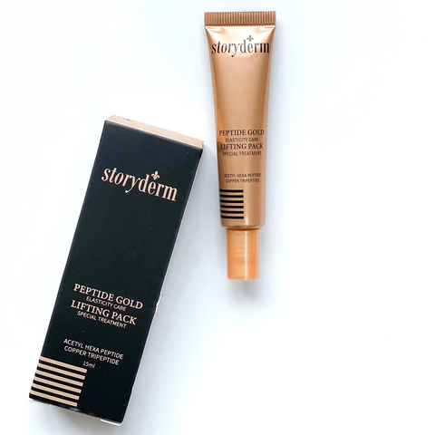 STORYDERM Маска для сужения пор PEPTIDE GOLD LIFTING PACK