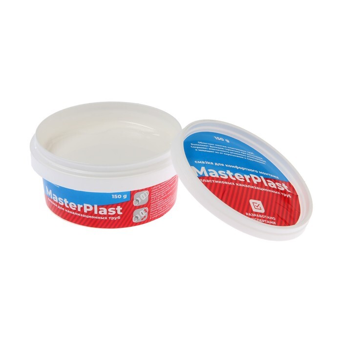 Смазка для канализационных труб MasterPlast ИС.131715, 150 г (арт ...