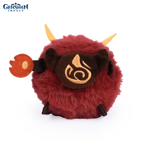 Плюшевая игрушка брелок Hilichurl Mini Plush Toy Pyro Hilichurl 6974096535910