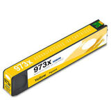 Картридж совместимый F6T83AE 973XL yellow желтый для HP PageWide 452dw/477dw, P55250dw/MFP, P57750dw. 7K