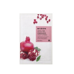 Mizon Маска тканевая с экстрактом граната - Joyful time essence mask pomegranate, 23мл, шт