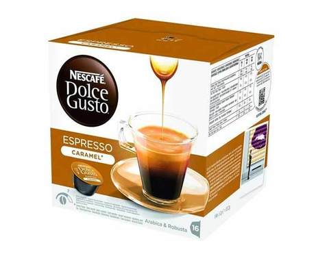 Кофе в капсулах Dolce Gusto Espresso Caramel, 16 капсул