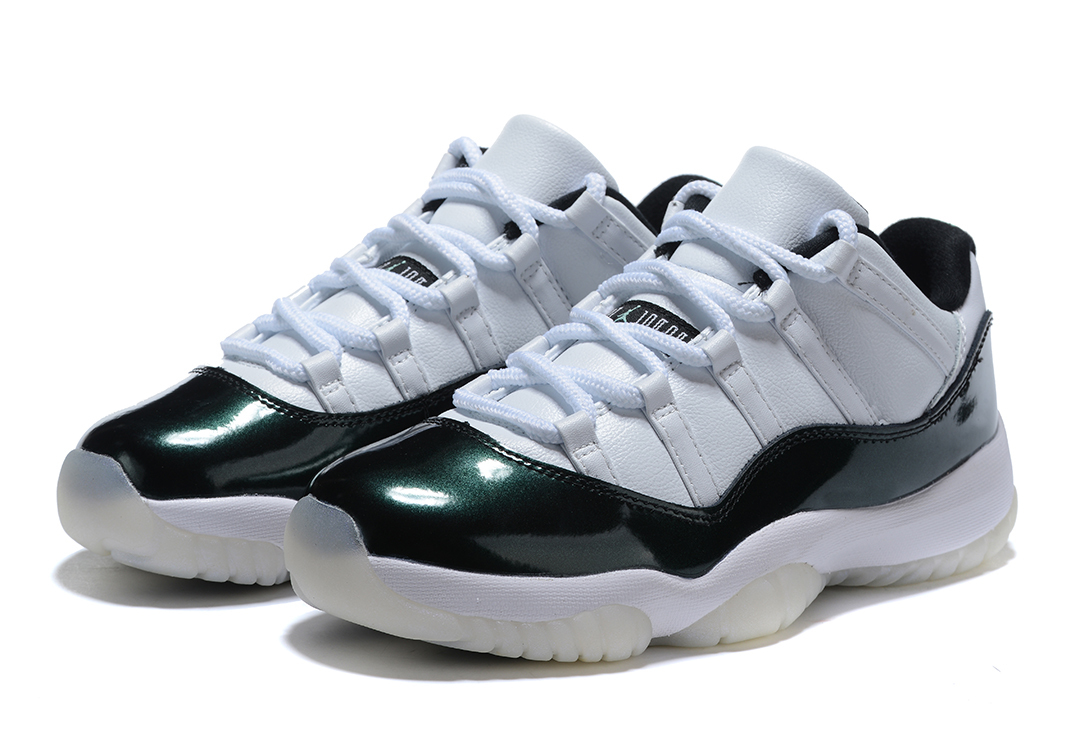 emerald jordan 11 low