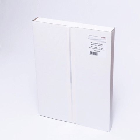 Бумага широкоформатная XEROX XES, А2, инженерная, 420х594 мм, 500 л., 80 г/м2, белизна CIE 168%, 453L90868
