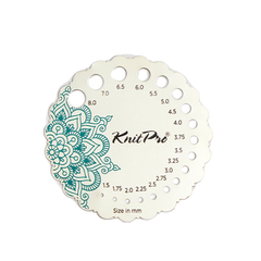 Линейка для определения размера спиц KnitPro Mindful
