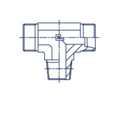 Штуцер FTC DL08 BSPT 1/4" (корпус) CAST