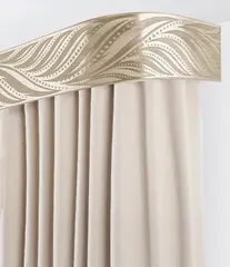 Пластиковый карниз с тиснением Legrand 2-х рядный Феникс 3000 мм