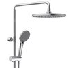 Villeroy&Boch  TVS00000600061 Душевая стойка, Villeroy&Boch, смеситель-в комплекте, тип регулирования воды-термостатический картридж, верхний душ-есть, форма верхнего душа-круглая, размер верхнего душа-200, держатель верхнего душа-есть, вынос, мм-400