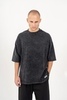 Футболка Kultura oversize Premium garment dyed черный