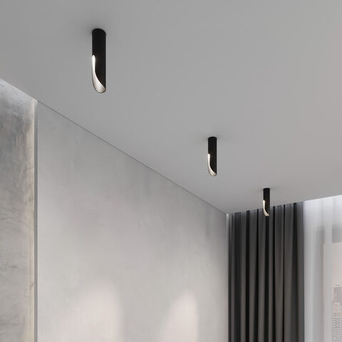 Накладной светодиодный светильник Elektrostandard Apex 25113/LED 7W 4000K черный