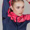 Беговой ветро и водозащитный костюм Nordski Rain Motion Coral-Navy женский