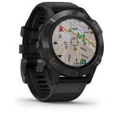 Мультиспортивные часы Garmin Fenix 6 Black with Black Band