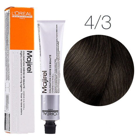 L'Oreal Professionnel Majirel 4.3 (Шатен золотистый) - Краска для волос