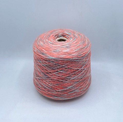 Бобинная пряжа (пр.Италия).art-Calzeteria 4/16 400/100гр, 75%Меринос 25%Полиамид, цвет-Мультиколор, арт.31439