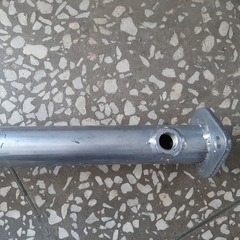 ТРУБА ПРИЁМНАЯ MATIZ до 2008 0,8 МКПП GROG (БЕЗ КАТАЛ, ВЫСОКОЕ КОЛЕНО С ОТВ)